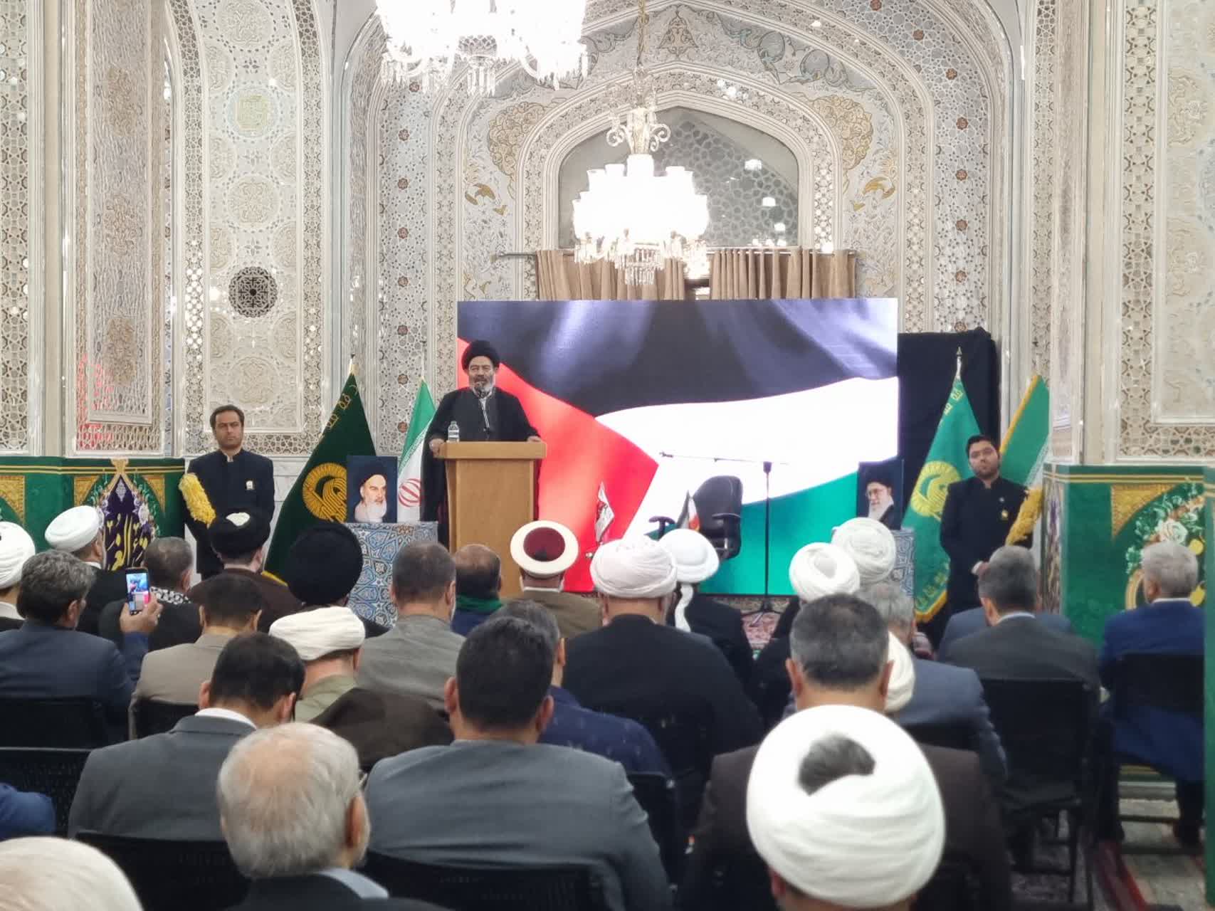 سخنرانی نماینده ولی فقیه در امور حج و زیارت در سومین همایش فعالان فرهنگی اربعین در مشهد مقدس
